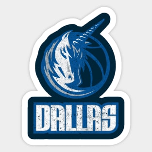 Dallas Unicorns Sticker